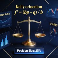 Gold position management Kelly formula