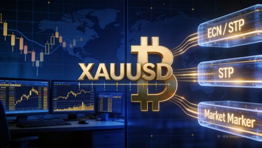 XAUUSD交易平台ECN、STP与做市商账户类型对比，量化交易者账户选择指南